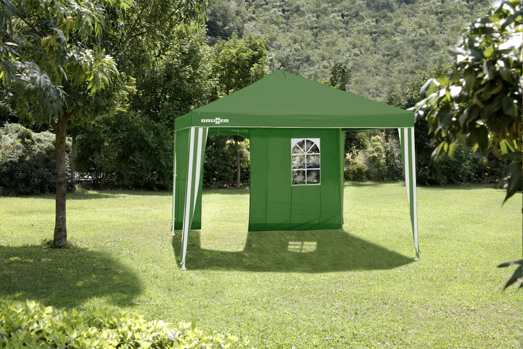 Brunner Ingang Zijwand 4m Voor Isola, Groen 1 Brunner Ingang Zijwand 4m Voor Isola, Groen