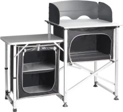 Brunner Snack Square Keuken Kabinet, Zwart