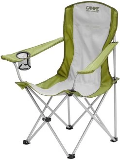 CAMPZ Vouwstoel, Olijf/grijs