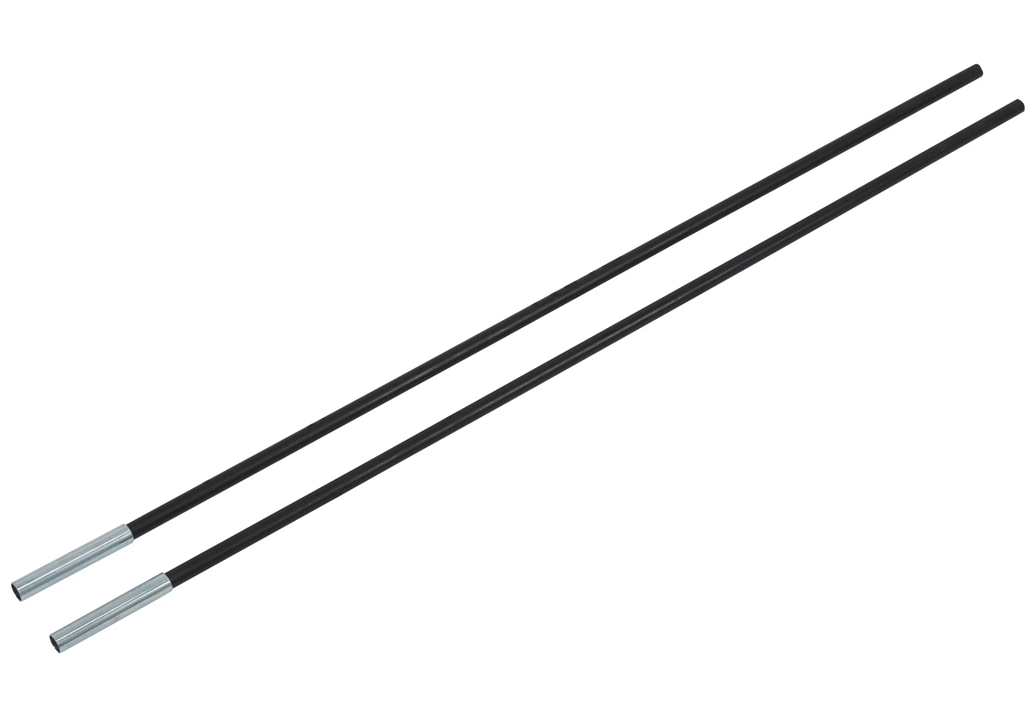 CAMPZ Glasvezel Tentstok Met Huls 9mm X 0,65m, Zwart 1 CAMPZ Glasvezel Tentstok Met Huls 9mm X 0,65m, Zwart