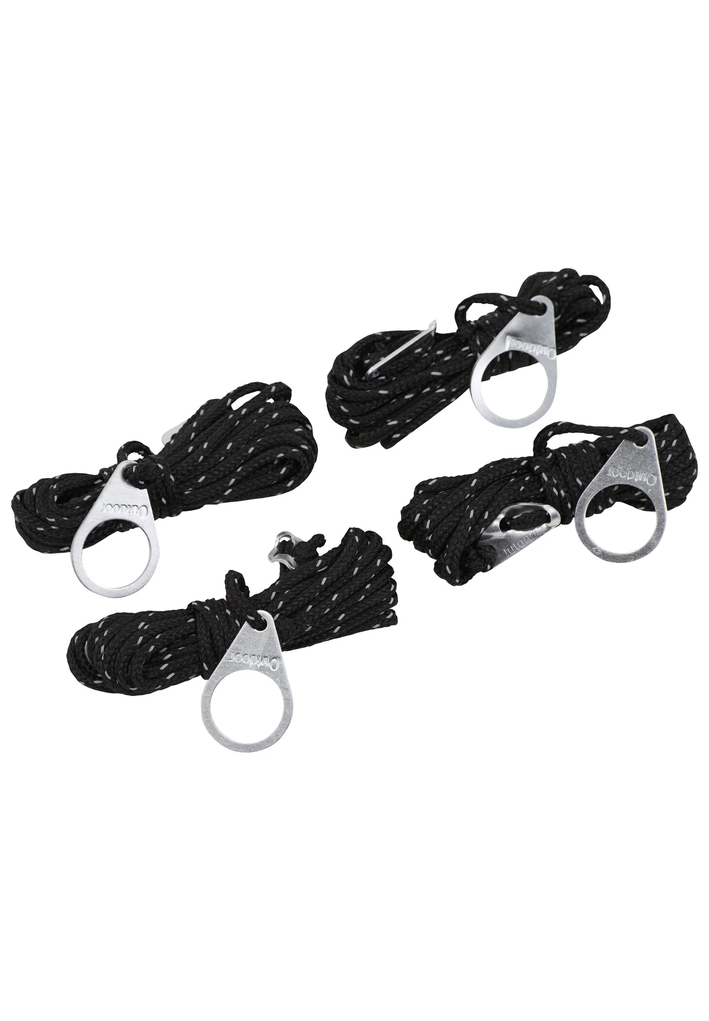 CAMPZ Scheerlijn 4m 4mm, Zwart 1 CAMPZ Scheerlijn 4m 4mm, Zwart