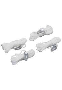 CAMPZ Scheerlijn 4m 4mm, Wit