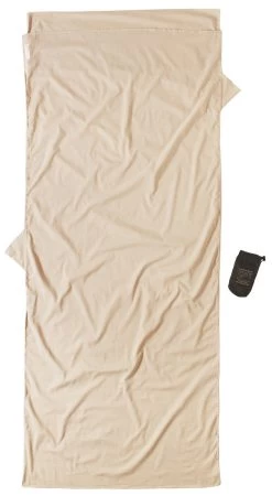 Cocoon Insect Shield Line TravelSheet Egyptisch Katoen, Beige