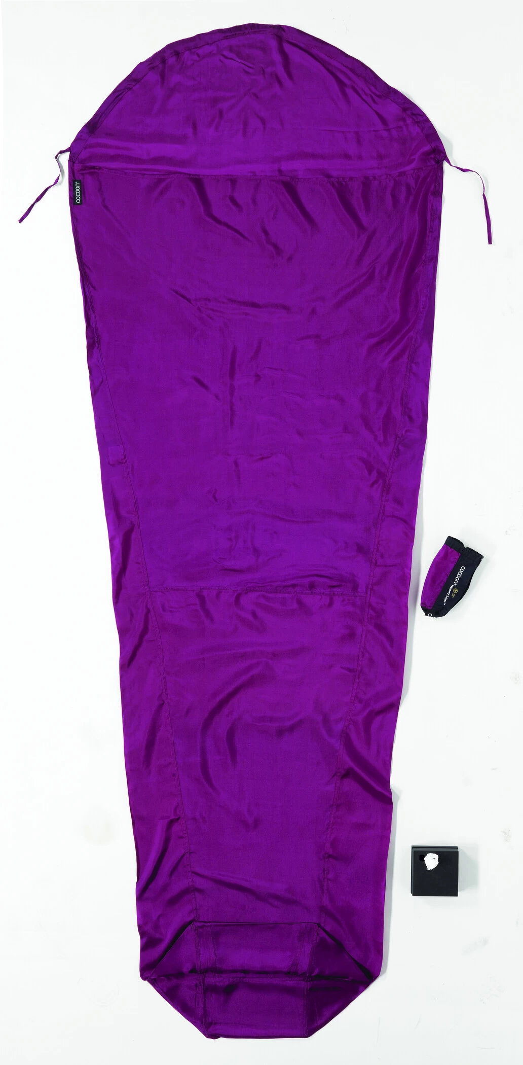 Cocoon MummyLiner Zijde, Violet 1 Cocoon MummyLiner Zijde, Violet