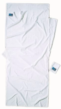 Cocoon TravelSheet Zijde Katoen, Wit