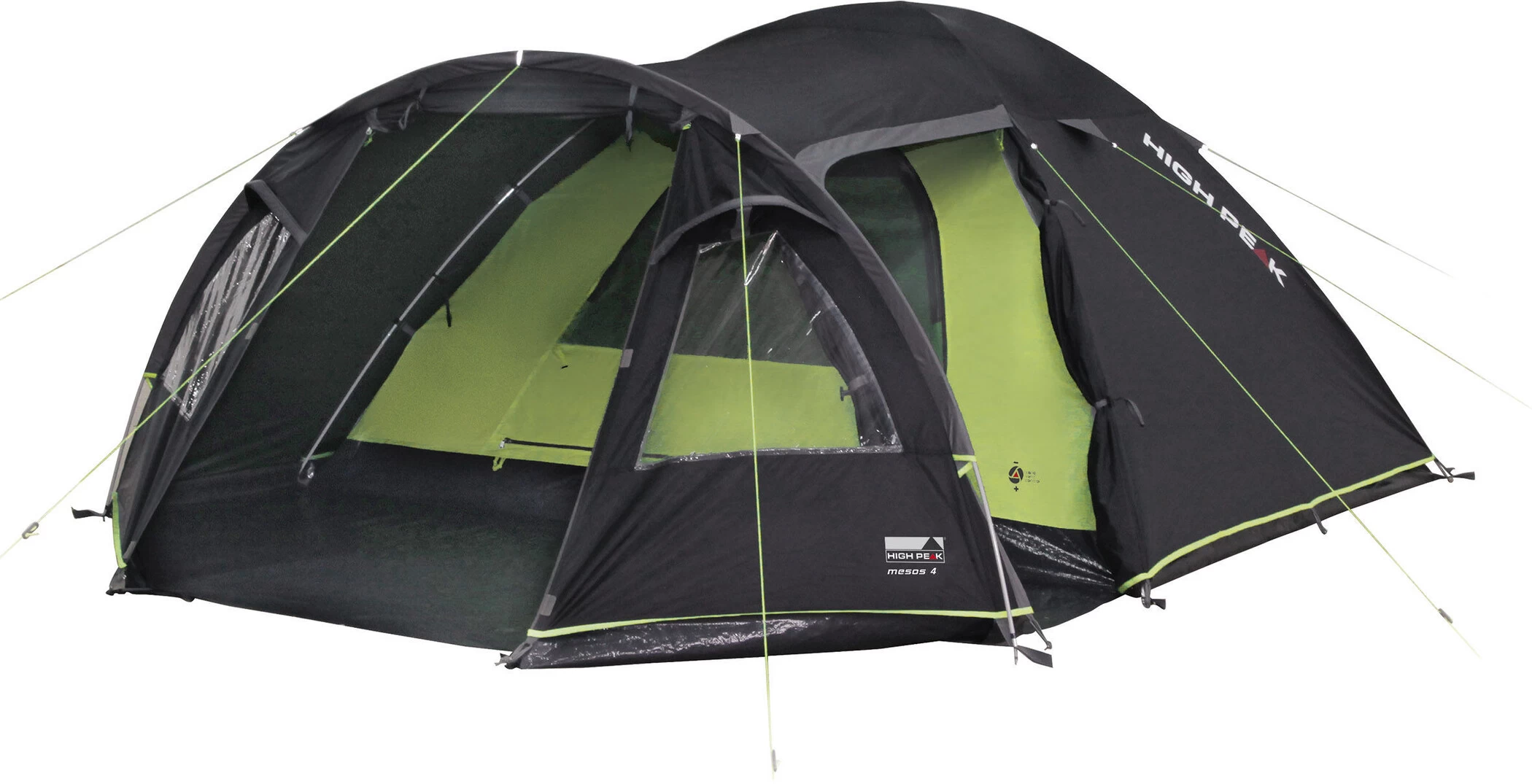High Peak Mesos 4 Tent, Zwart
