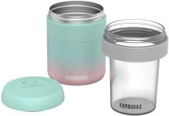 Kambukka Micro-compartiment 400ml, Transparant/wit