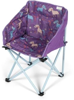 Kampa Kuipstoel Mini Kinderen, Violet/bont