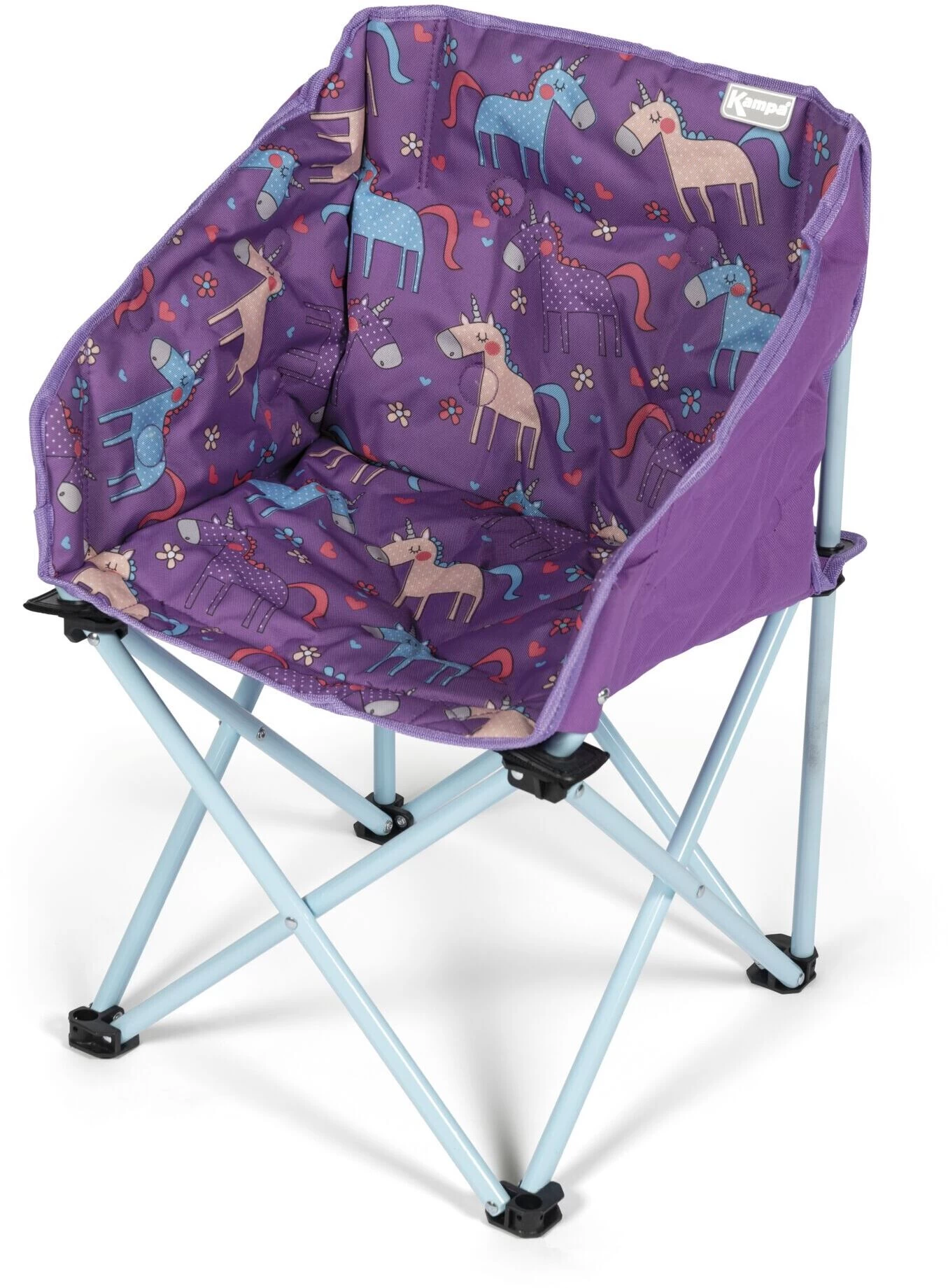 Kampa Kuipstoel Mini Kinderen, Violet/bont 1 Kampa Kuipstoel Mini Kinderen, Violet/bont