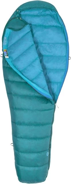 Marmot Micron 25 Sleeping Bag Regular Women, Blauw