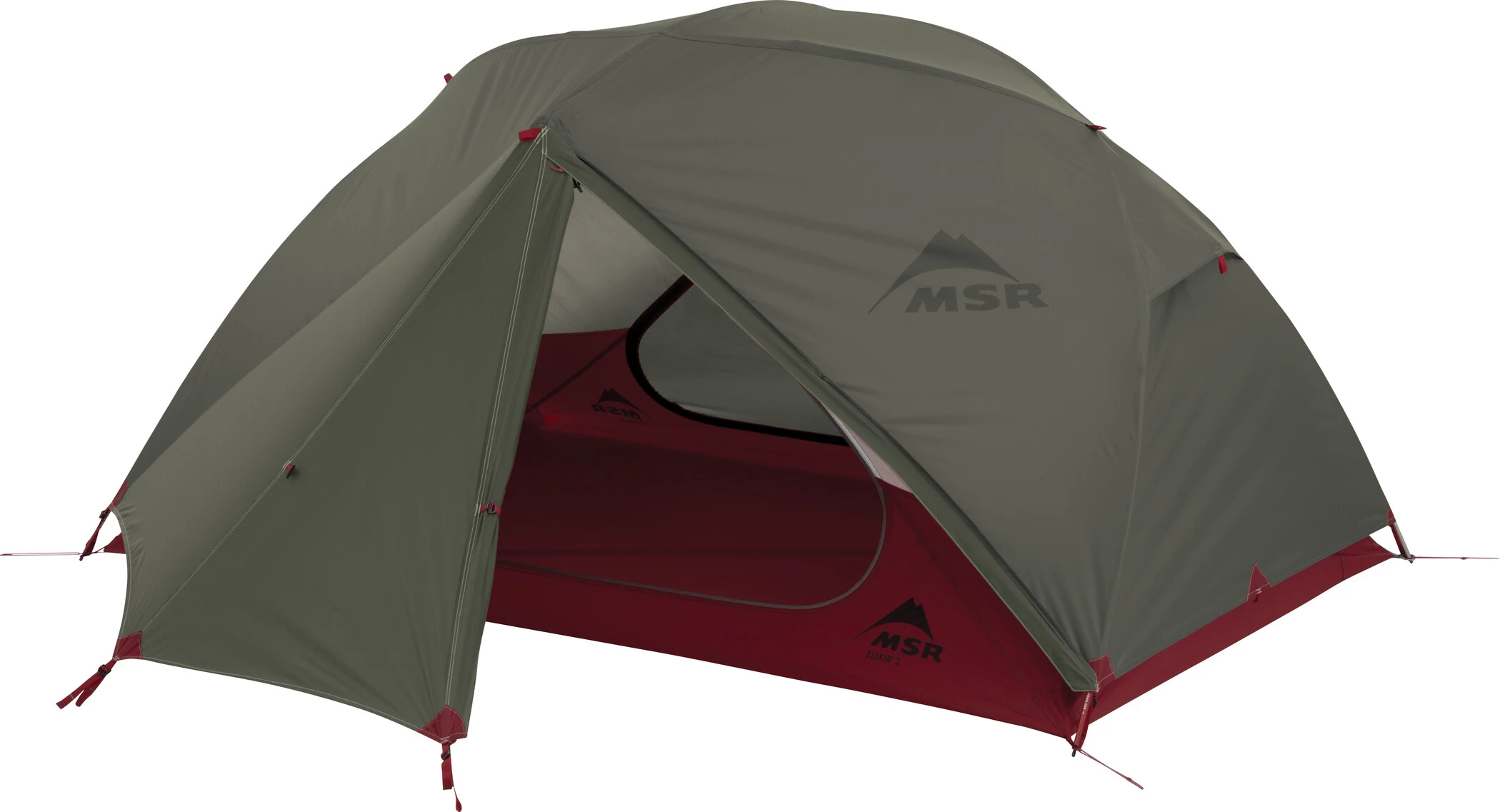 MSR Elixir 2 V2 Tent, Olijf 1 MSR Elixir 2 V2 Tent, Olijf