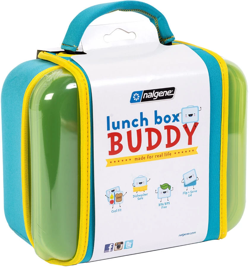Nalgene Buddy Lunchbox, Blauw/groen 1 Nalgene Buddy Lunchbox, Blauw/groen