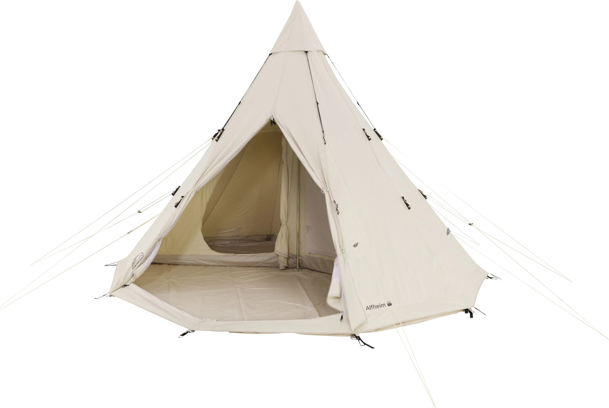 Nordisk Alfheim 19.6 M² Tent Technisch Katoen, Beige 1 Nordisk Alfheim 19.6 M² Tent Technisch Katoen, Beige