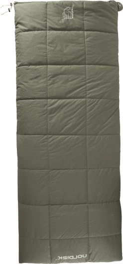 Nordisk Almond -2 Sleeping Bag S, Grijs