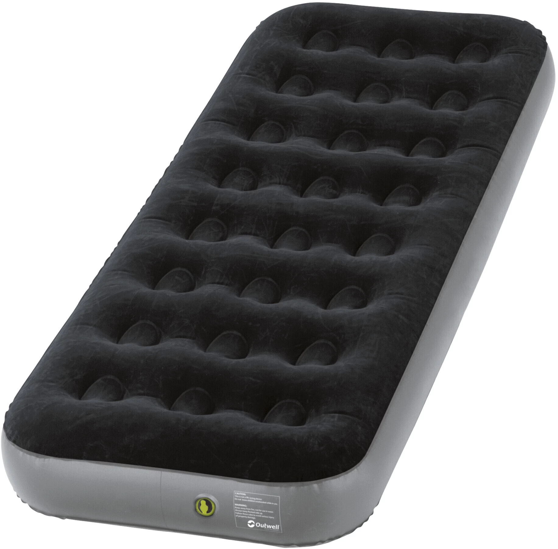 Outwell Classic Air Bed Single, Zwart/grijs 1 Outwell Classic Air Bed Single, Zwart/grijs