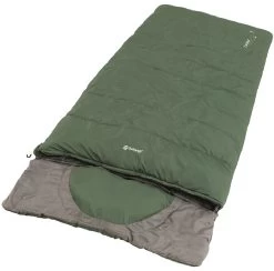 Outwell Contour Lux Sleeping Bag XL, Groen/grijs