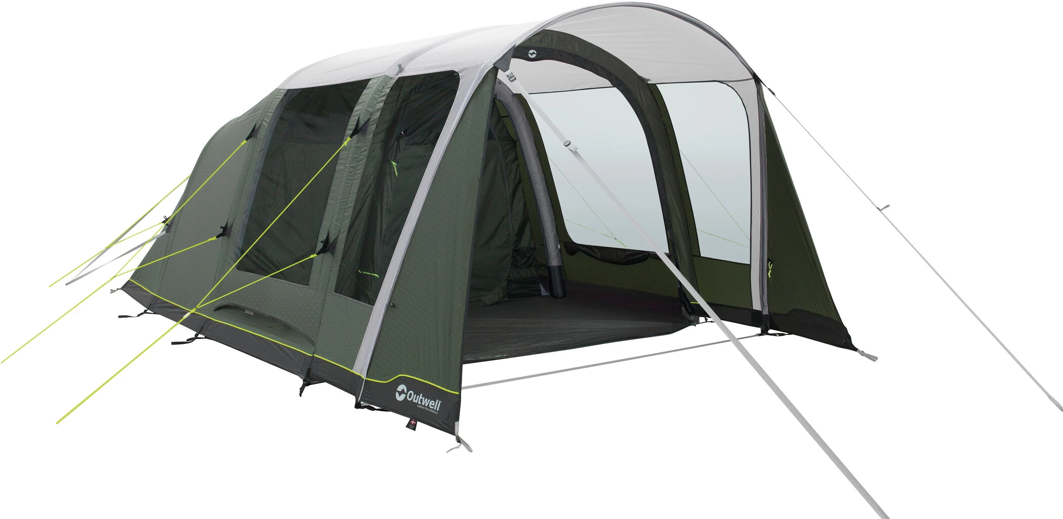 Outwell Elmdale 5PA Tent, Groen/grijs 1 Outwell Elmdale 5PA Tent, Groen/grijs
