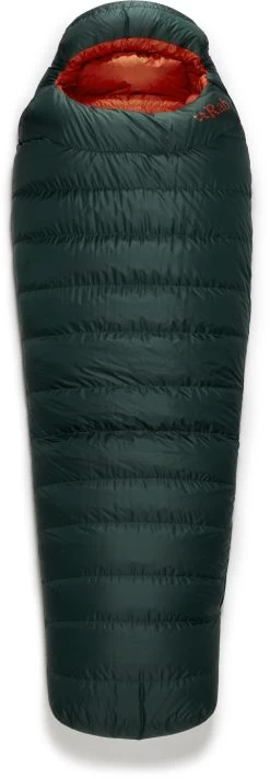 Rab Ascent 1100 Sleeping Bag Long, Groen