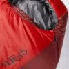 Rab Solar Eco 3 Sleeping Bag Regular Women, Rood