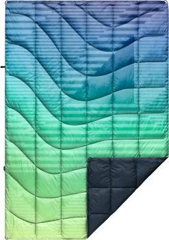 Rumpl Printed Nanoloft Puffy Deken 1 Persoon, Bont/zwart