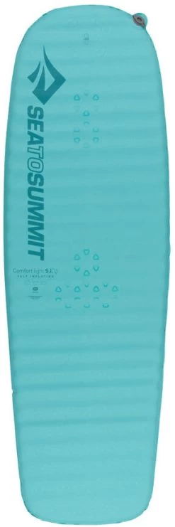 Sea To Summit Comfort Light Zelfopblaasbare Mat Regular Dames, Turquoise