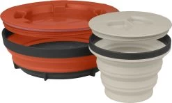 Sea To Summit X-Seal & Go Stel L, Rood/beige