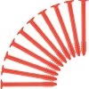 SwissPiranha RT120 Tent Pegs 10-Pieces With S&auml;ckli Bag, Rood