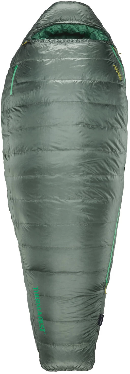 Therm-a-Rest Questar 0 Slaapzak Lang, Groen 1 Therm-a-Rest Questar 0 Slaapzak Lang, Groen