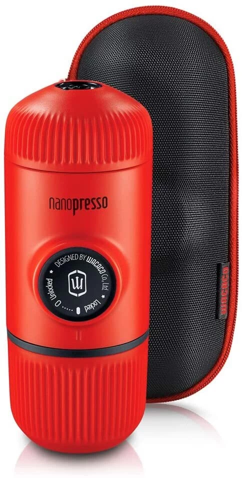 Wacaco Nanopresso Portable Espresso Machine With Protective Case, Rood 1 Wacaco Nanopresso Portable Espresso Machine With Protective Case, Rood