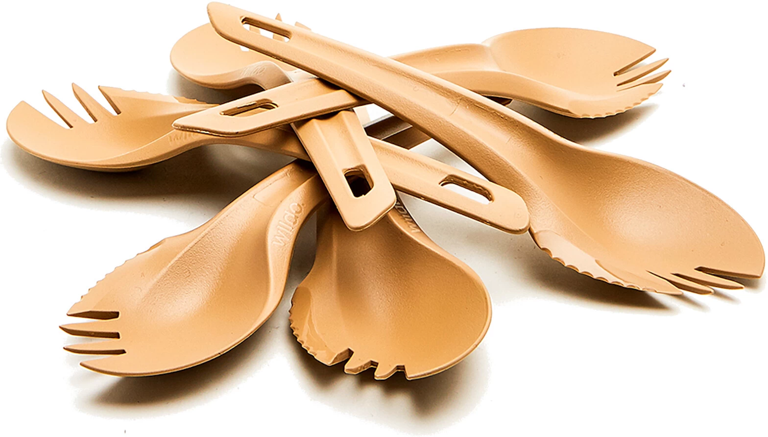 Wildo Spork Set, Beige 1 Wildo Spork Set, Beige