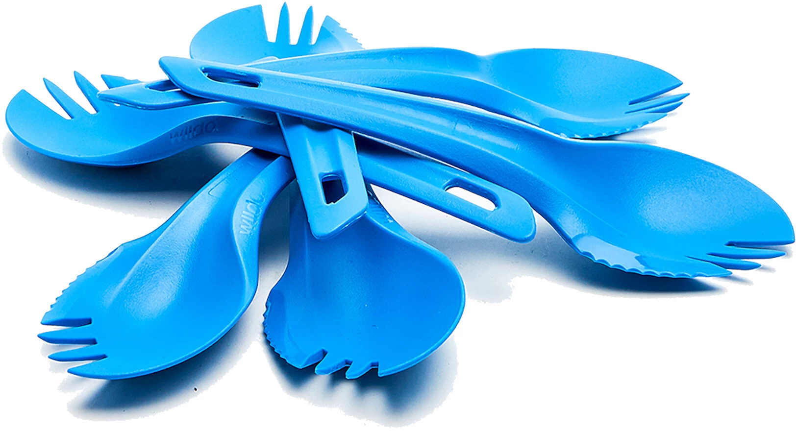 Wildo Spork Set, Blauw 1 Wildo Spork Set, Blauw